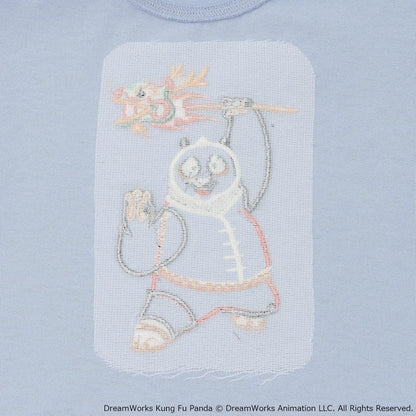 【聯名】【功夫熊貓】刺繡短袖T恤