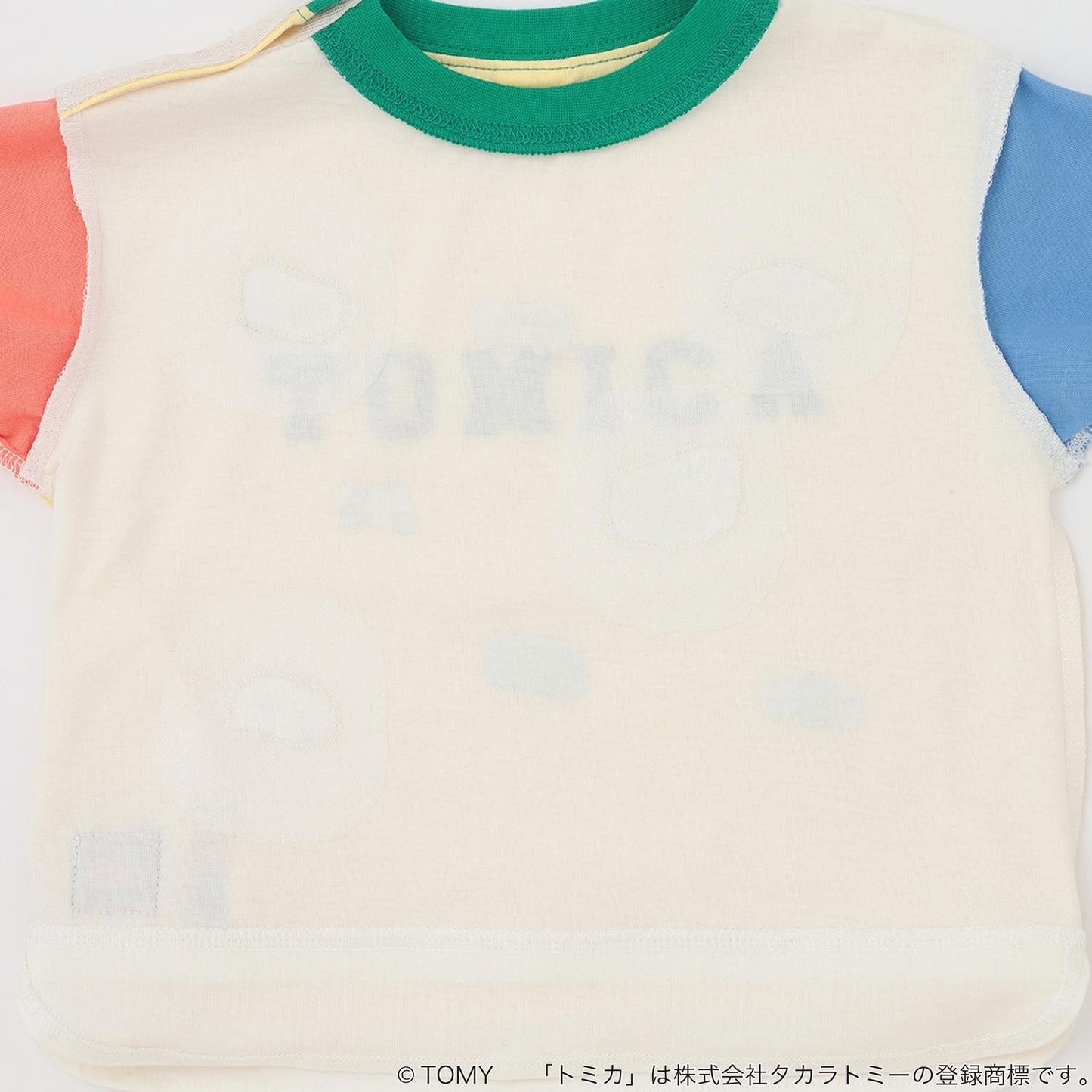 TOMICA 疊層下襬短袖T恤