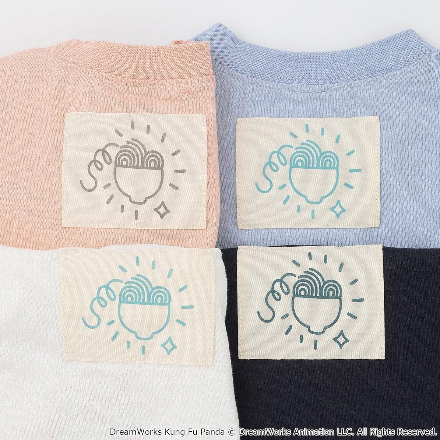 【聯名】【功夫熊貓】刺繡短袖T恤
