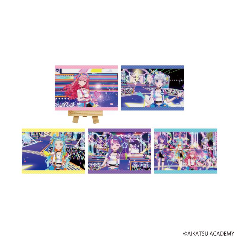 アイカツアカデミー！（偶像活動學院！） 帆布畫板迷你01/全套（全5種）（場景照） OPP/5個裝 全套