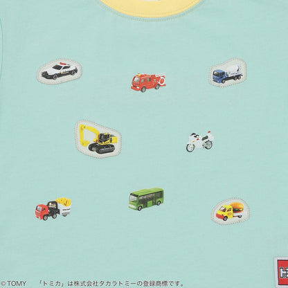 TOMICA 疊層下襬短袖T恤