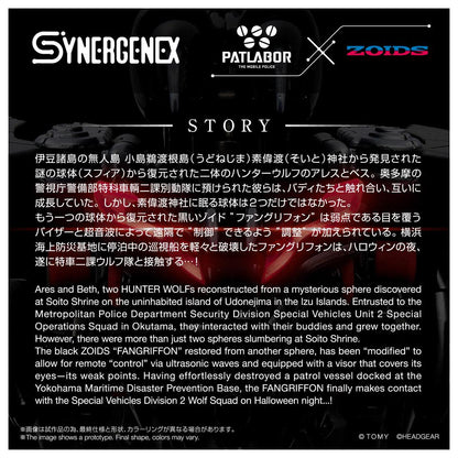 《索斯機獸》×パトレイバー Code Name B.U.D.D.Y._SYNERGENEX ファングリフォン