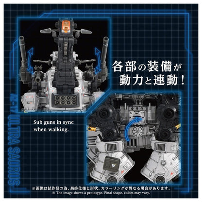 索斯機獸 ZOIDS ADVANCED Zi 1/72 AZ-17 ウルトラザウルス 模型