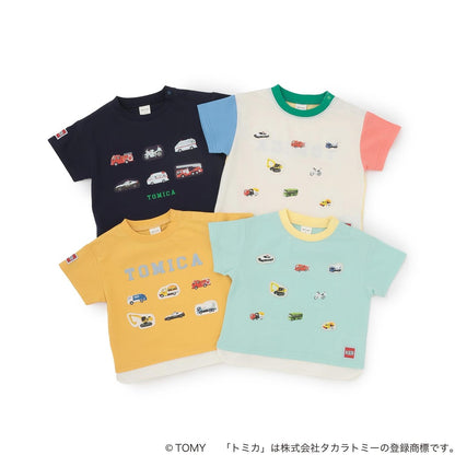 TOMICA 疊層下襬短袖T恤