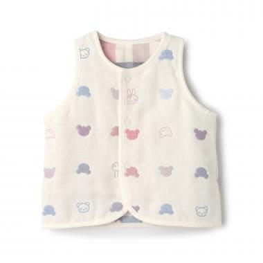 KP×赤ちゃんの城 聯名 6重紗布 馬甲