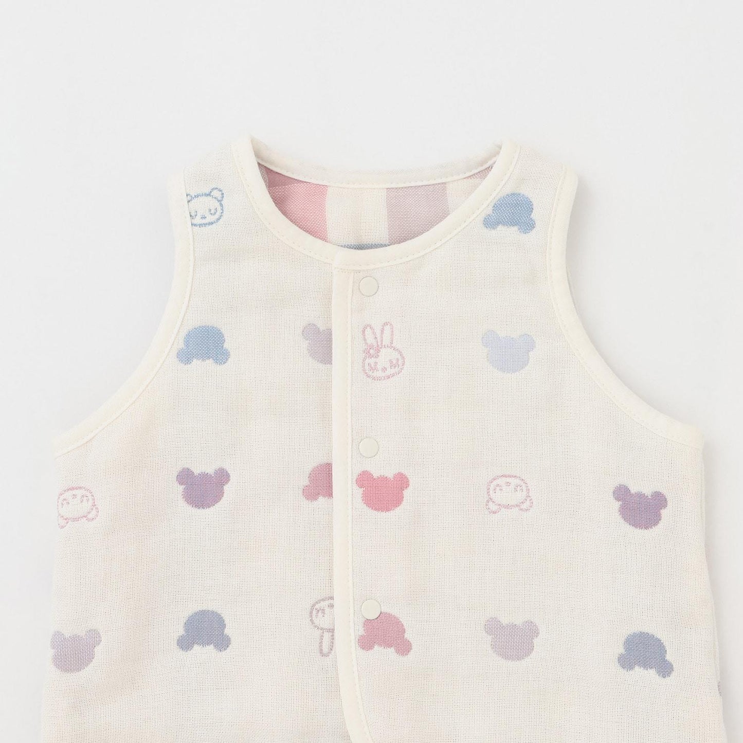 KP×赤ちゃんの城 聯名 6重紗布 馬甲