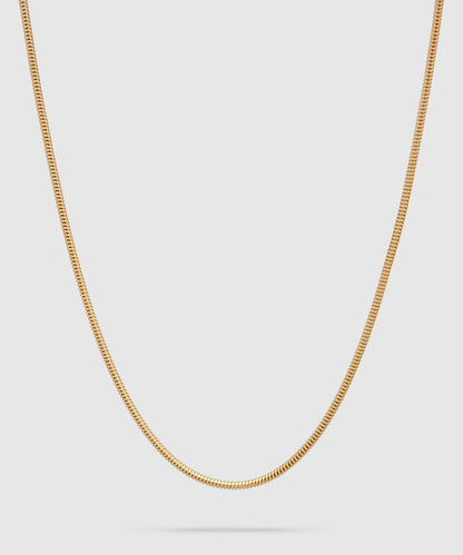TOM WOOD Snake Chain Slim Gold