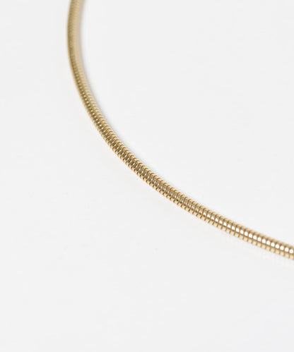 TOM WOOD Snake Chain Slim Gold