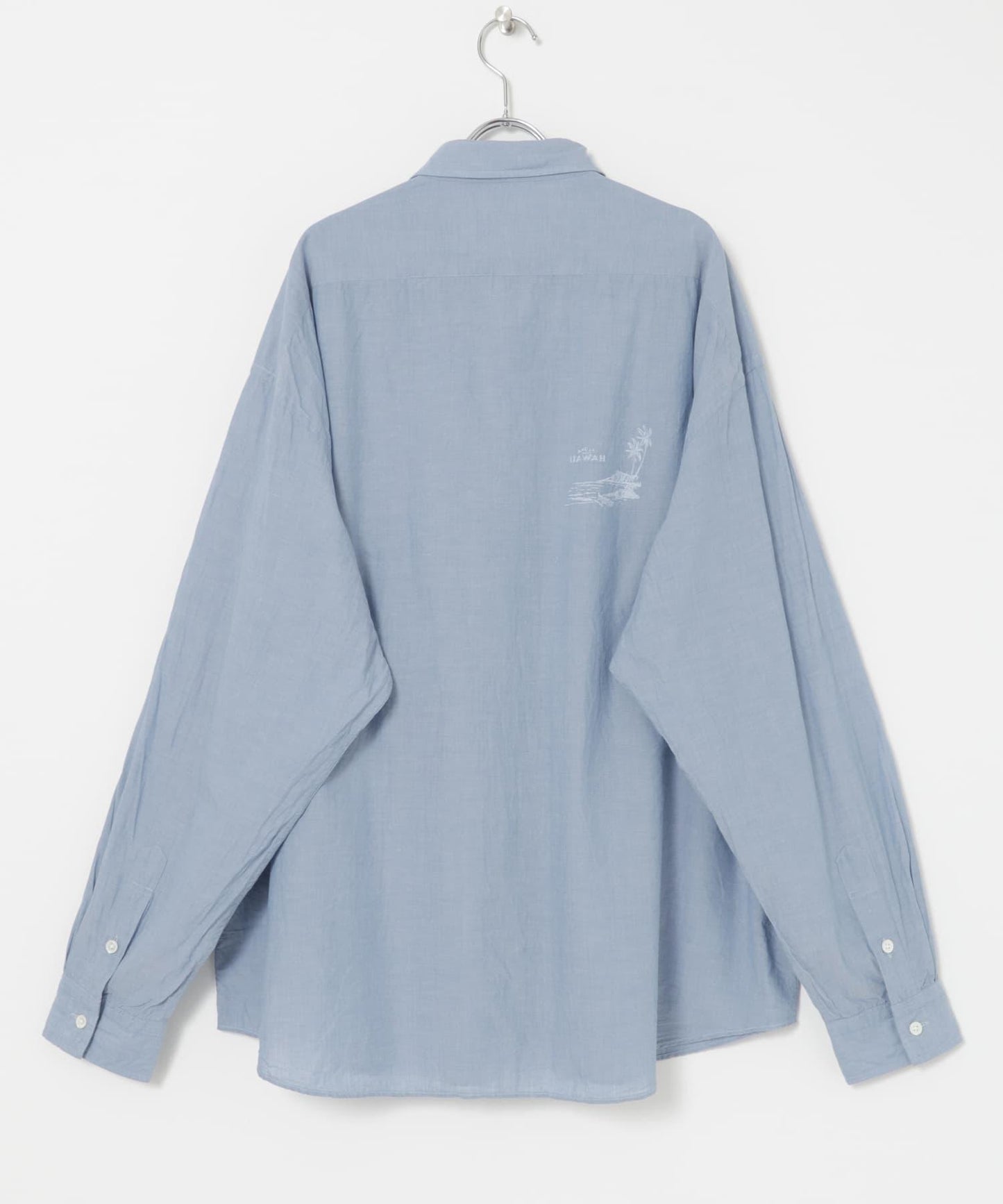 PORTER CLASSIC ROLL UP CHAMBRAY SHIRTS