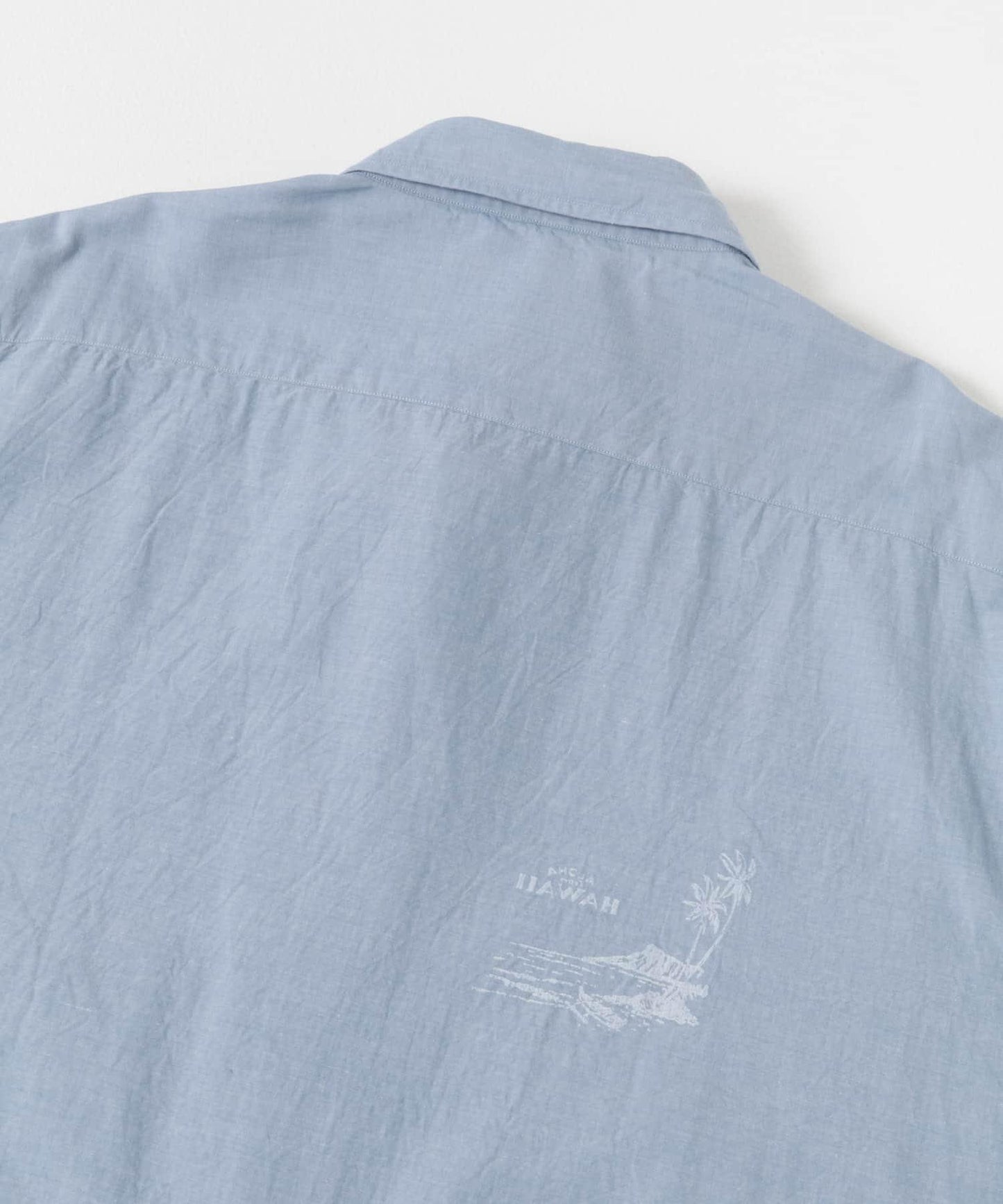 PORTER CLASSIC ROLL UP CHAMBRAY SHIRTS