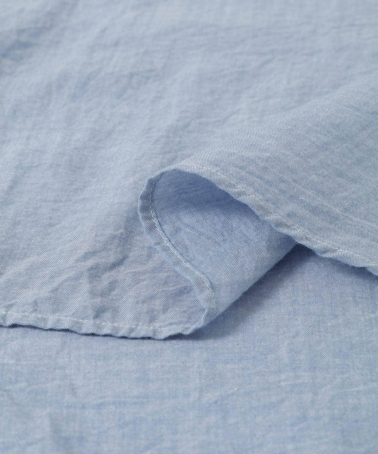 PORTER CLASSIC ROLL UP CHAMBRAY SHIRTS