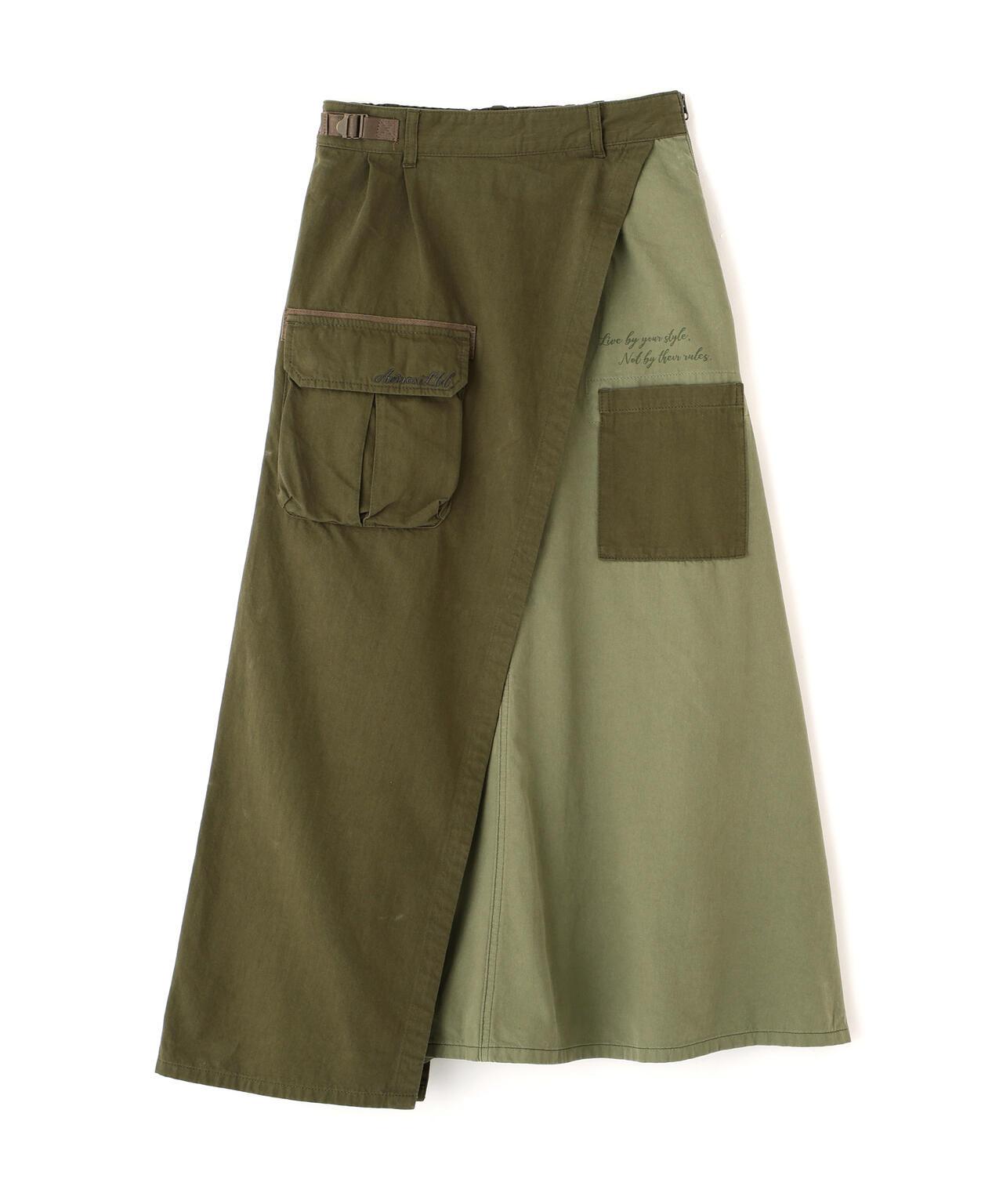 MILITARY LAYERED LIKE 半身裙