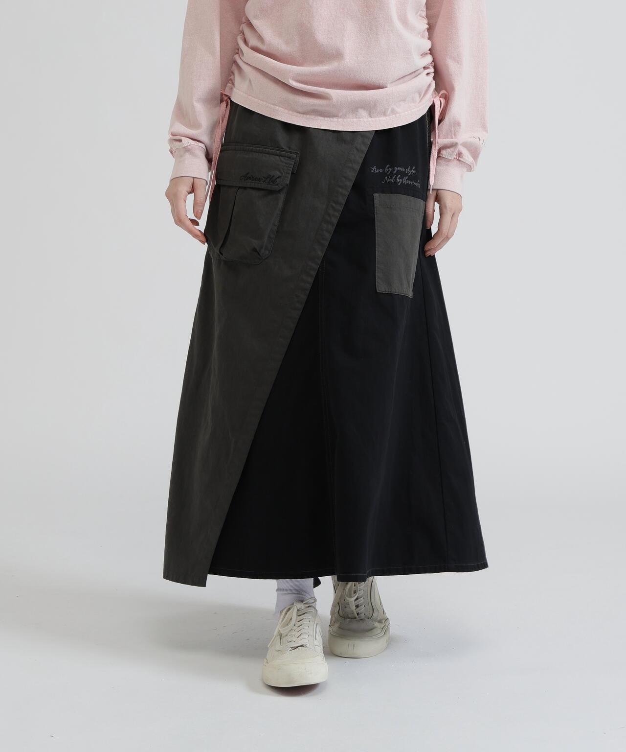 MILITARY LAYERED LIKE 半身裙