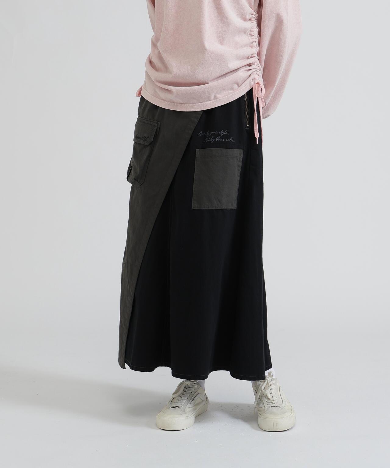 MILITARY LAYERED LIKE 半身裙