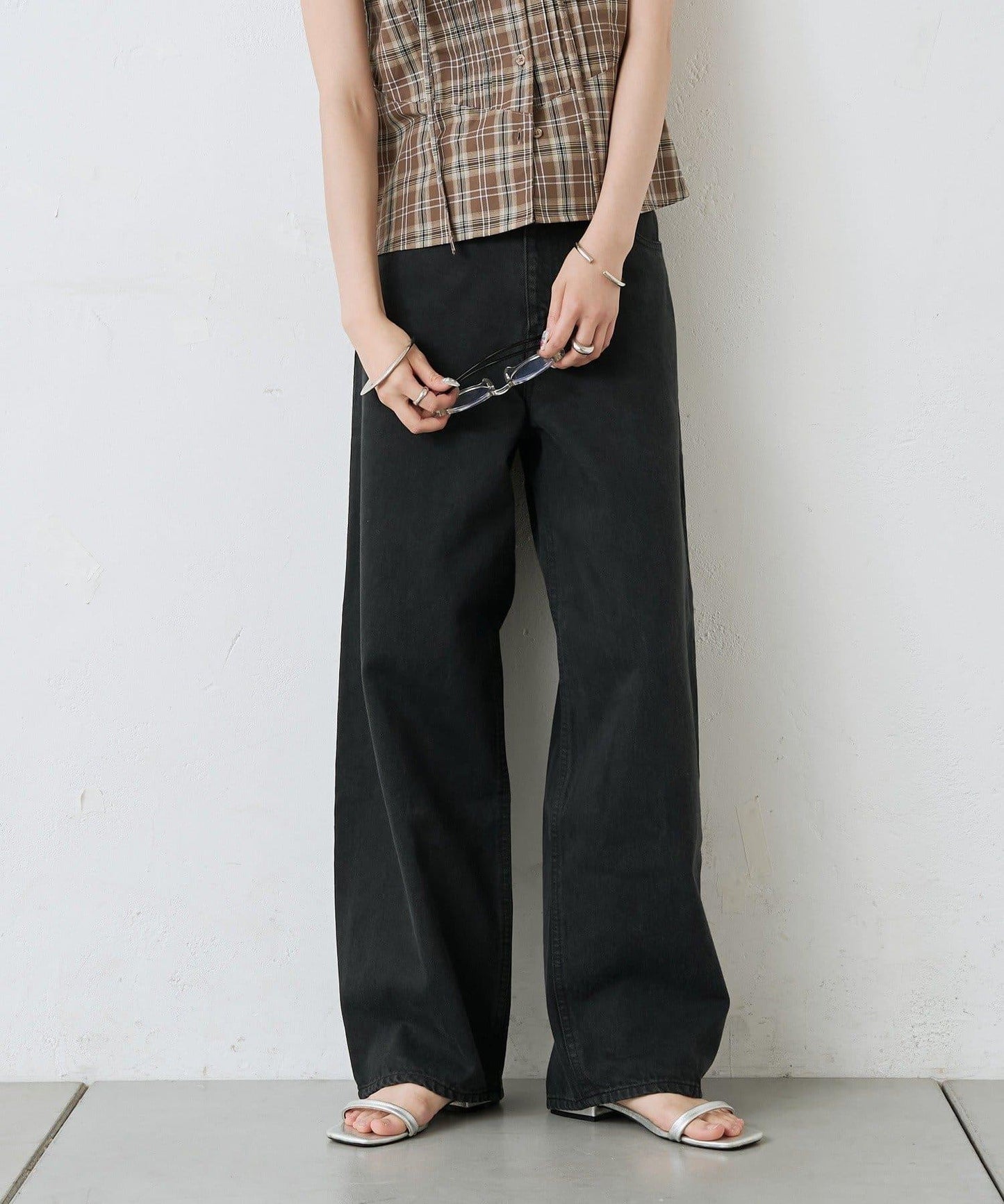 【ai no de】闊腿褲