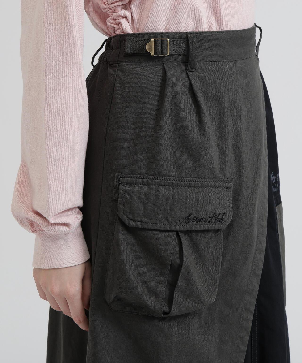 MILITARY LAYERED LIKE 半身裙