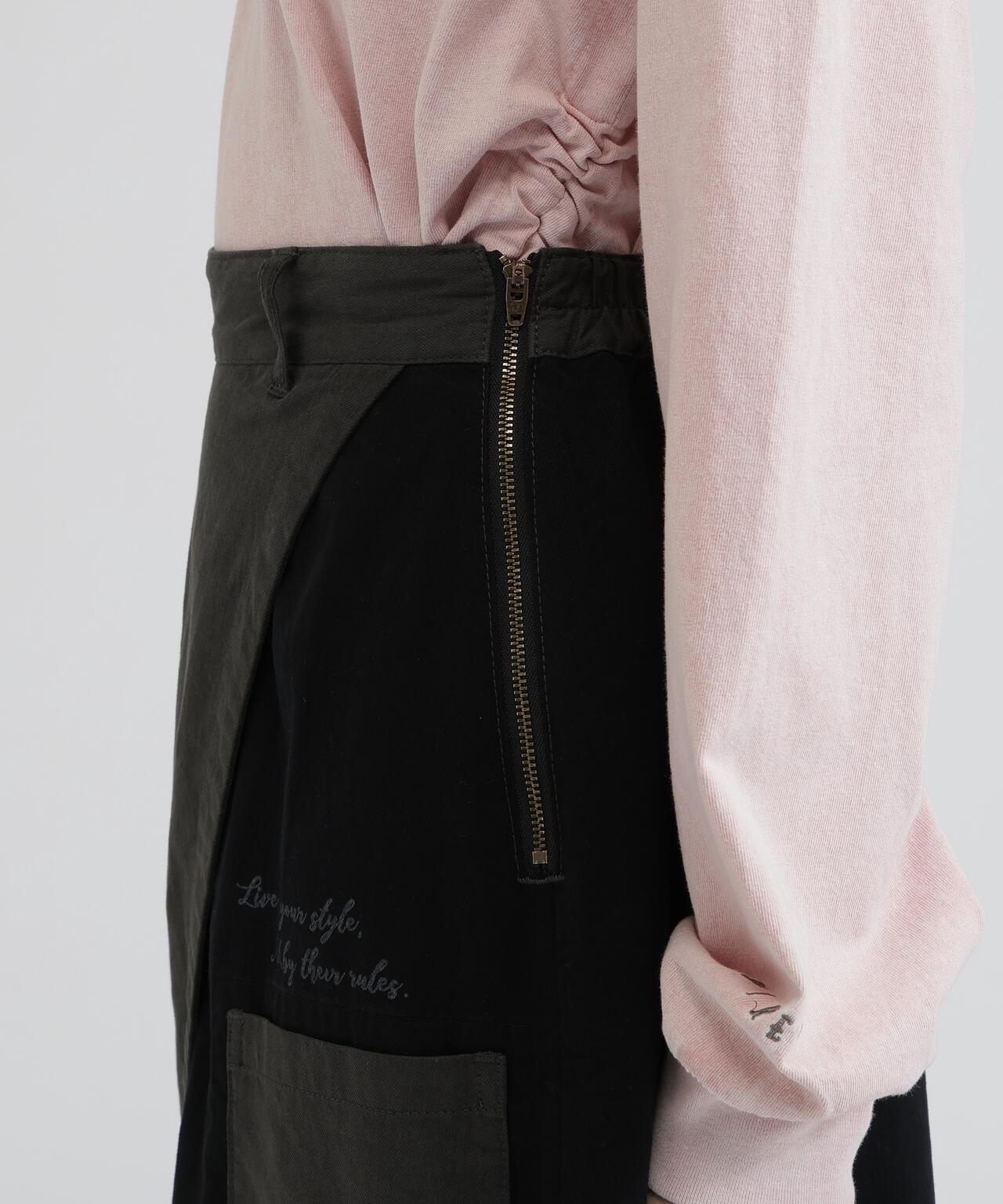 MILITARY LAYERED LIKE 半身裙