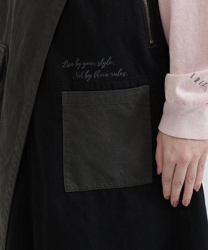 MILITARY LAYERED LIKE 半身裙