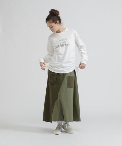MILITARY LAYERED LIKE 半身裙