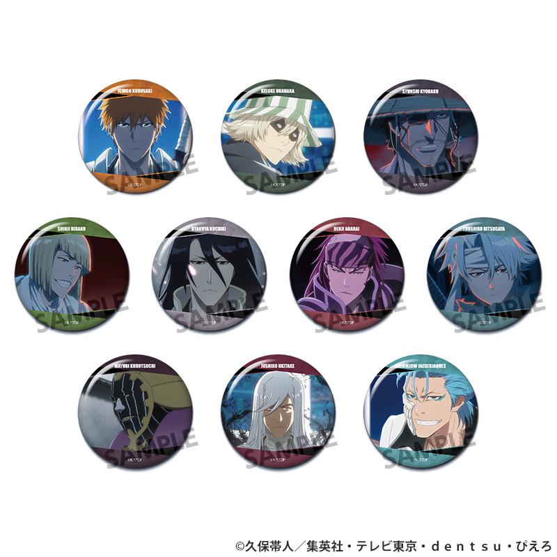 死神（BLEACH） 千年血戰篇 トレーディング缶バッジ vol.1 【コンプリートBOX／10個入り】