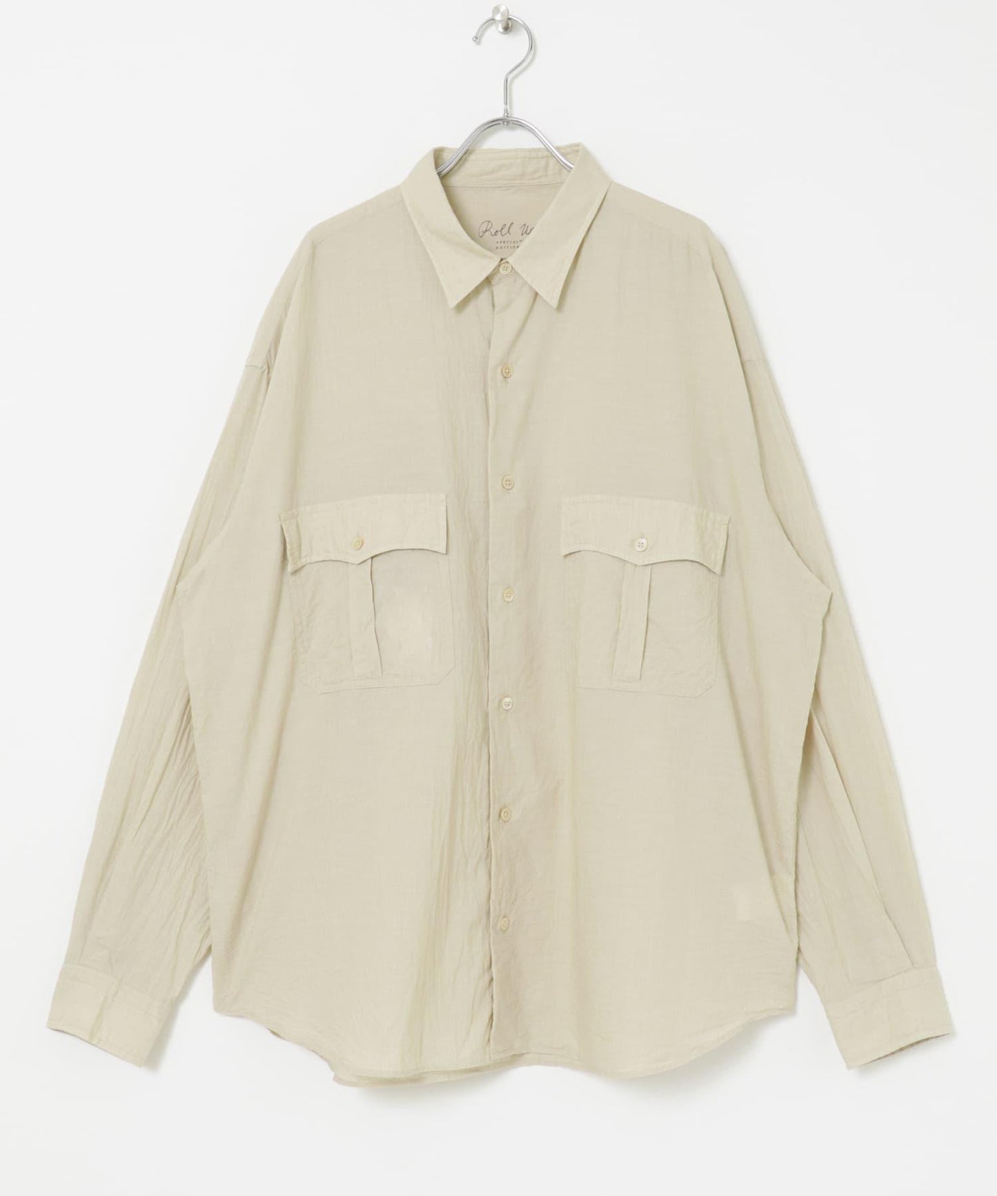 PORTER CLASSIC ROLL UP CHAMBRAY SHIRTS
