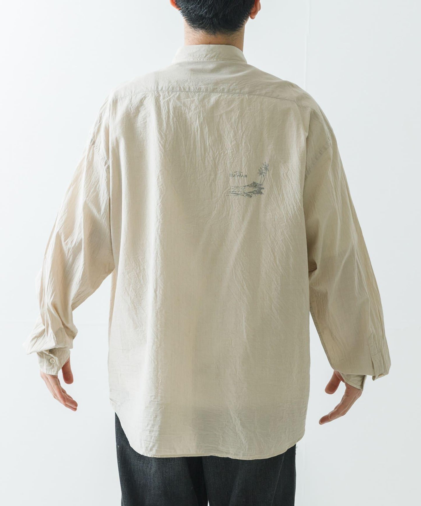PORTER CLASSIC ROLL UP CHAMBRAY SHIRTS