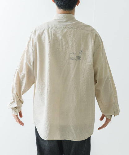 PORTER CLASSIC ROLL UP CHAMBRAY SHIRTS