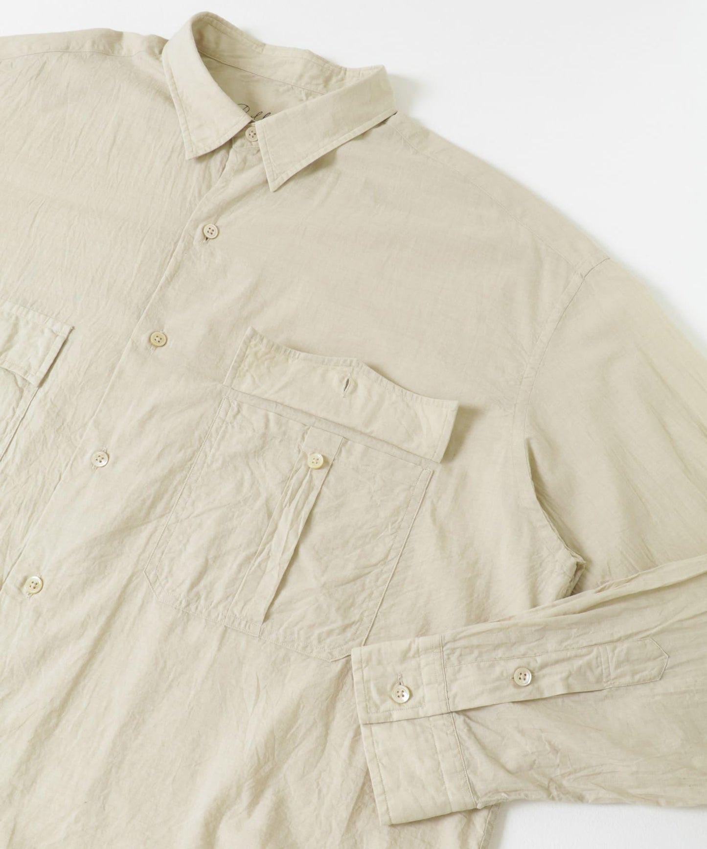 PORTER CLASSIC ROLL UP CHAMBRAY SHIRTS
