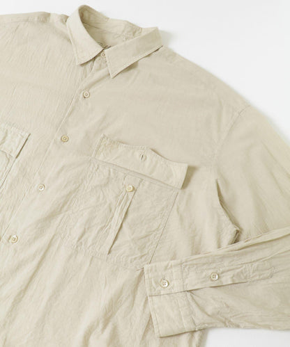 PORTER CLASSIC ROLL UP CHAMBRAY SHIRTS