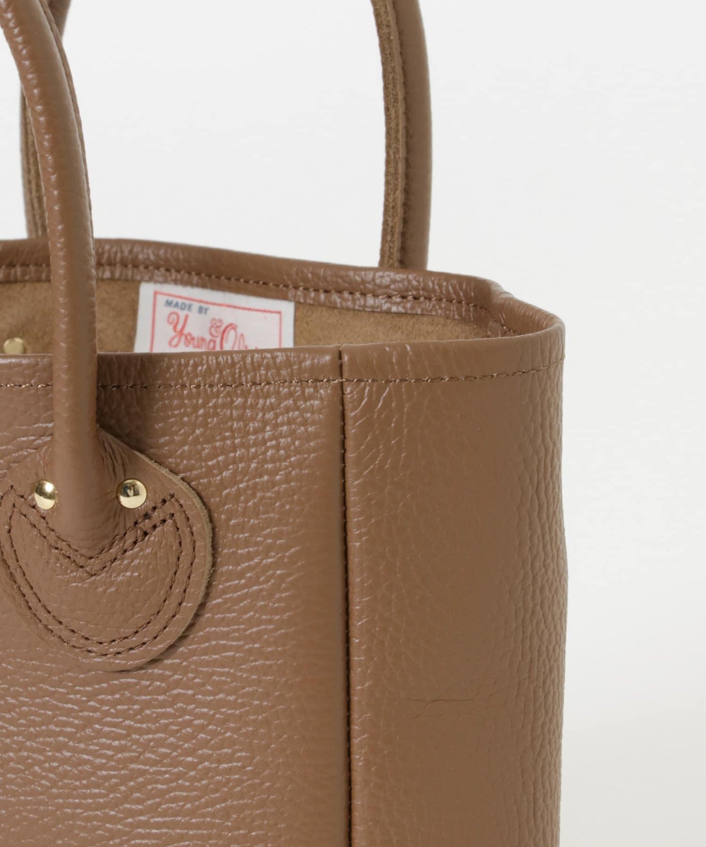 YOUNG&OLSEN EMBOSSED LEATHER TOTE S 手提包