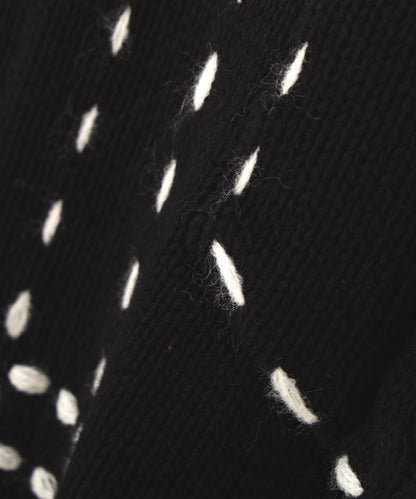 B omnivore/ビーオムニボー HANDSTITCH CABLE KNIT JKT 手工縫線麻花針織夾克