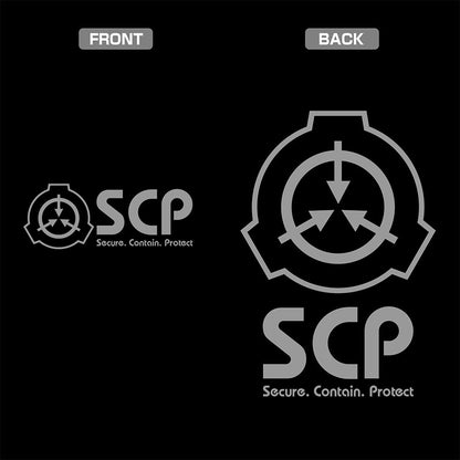 SCP財團 XXL碼 薄款速干連帽衛衣 黑色