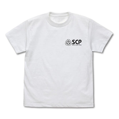 SCP財団 XL碼 LOGO印花T恤/WHITE