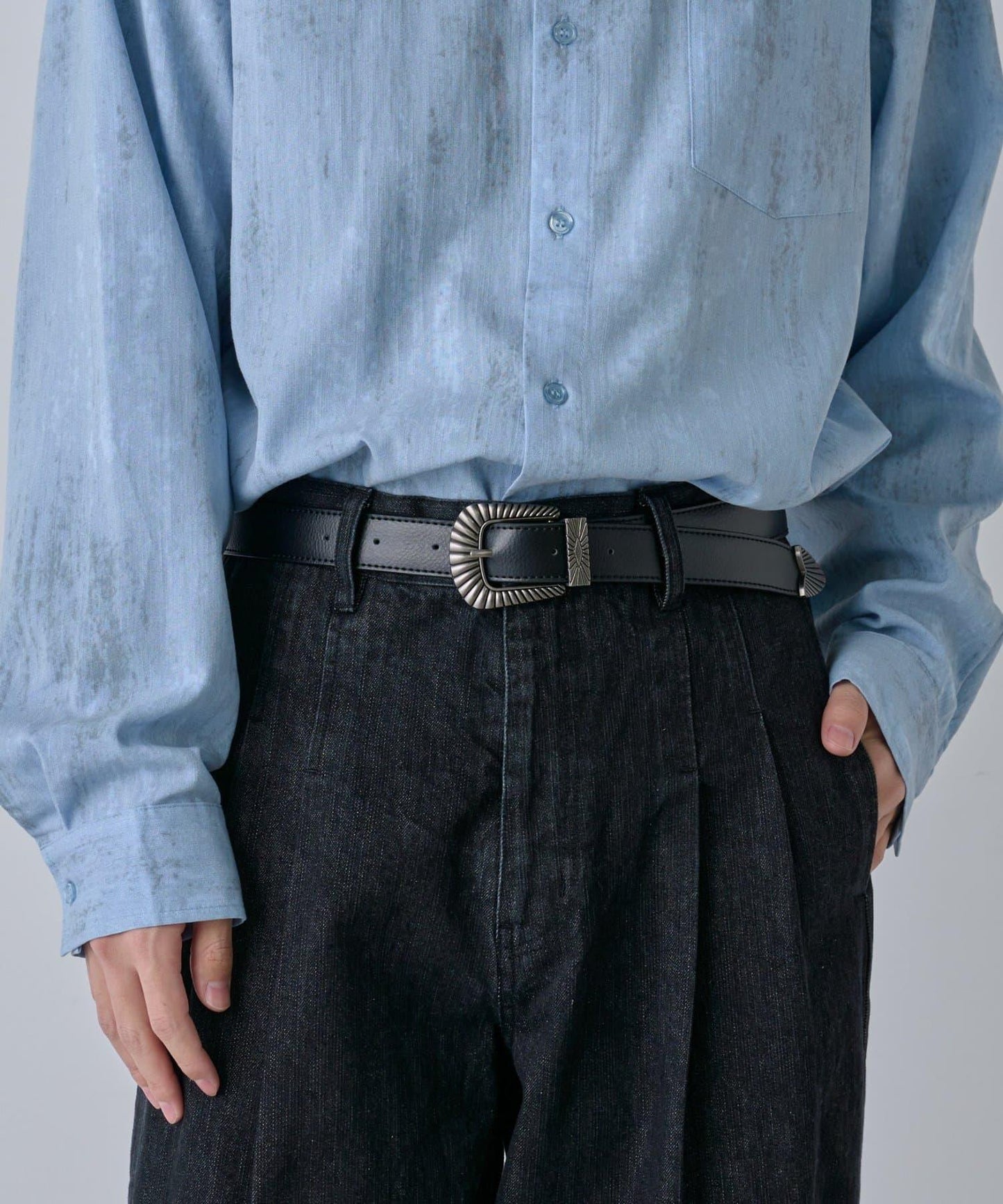 【UNISEX】西部搭扣腰帶