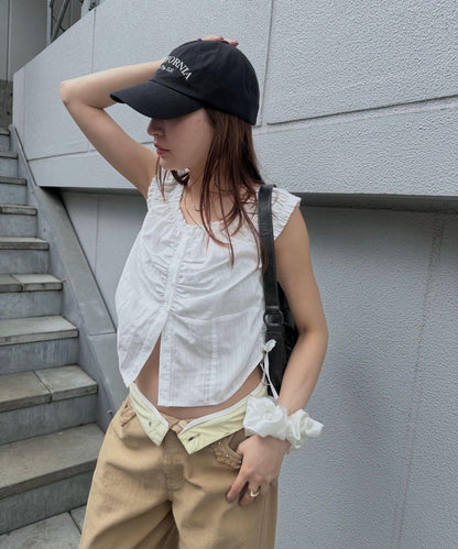 【mline】法式褶皺襯衫