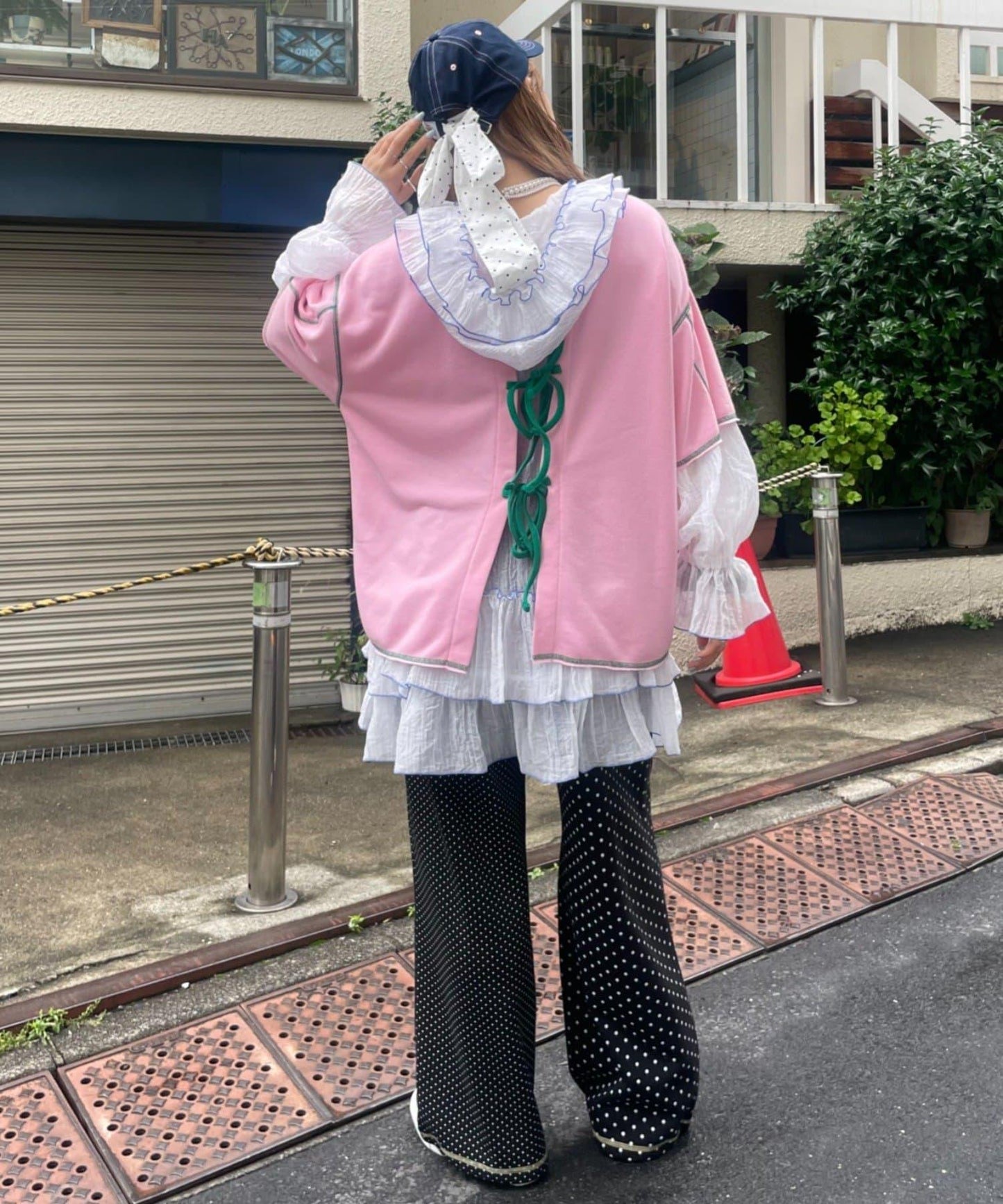HELLO.SANFRANCISCO 2WAY鏤空短袖T恤