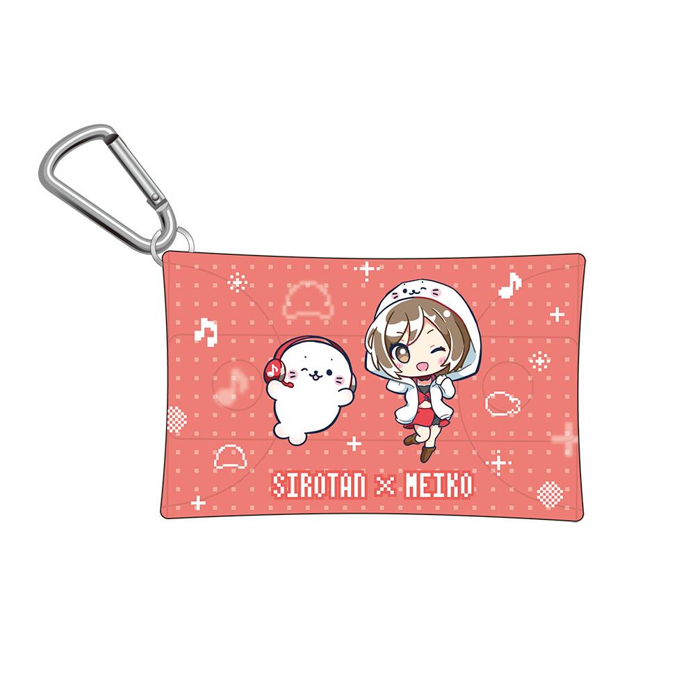 しろたん×《初音未來》 第二彈 MEIKO 附登山扣透明收納包