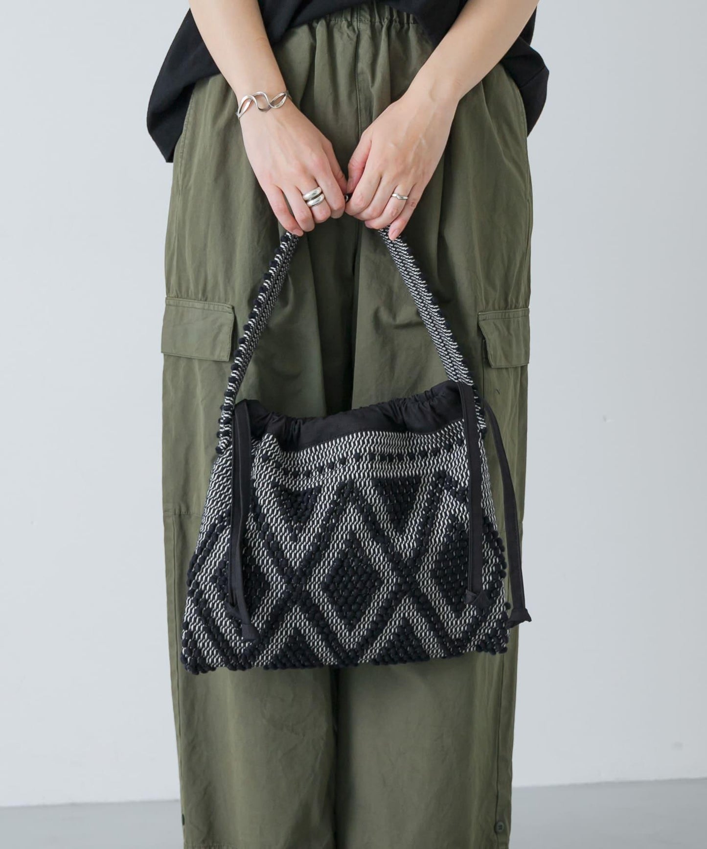 Antonello Tedde NINFE DRAWSTRING BAG