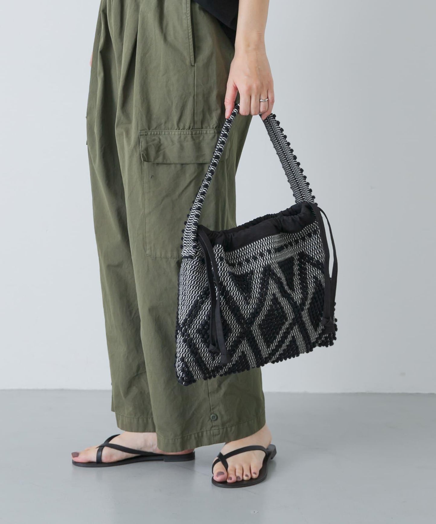 Antonello Tedde NINFE DRAWSTRING BAG