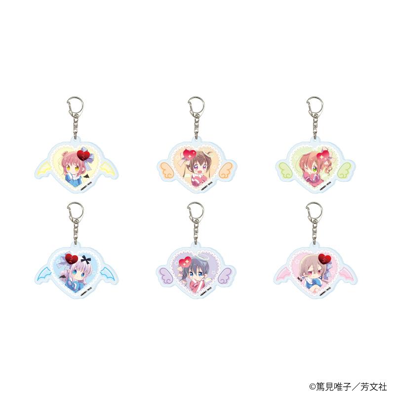 Slow Start 天使與惡魔ver. 亞克力鑰匙扣03 全套（全6種）（新繪插畫）