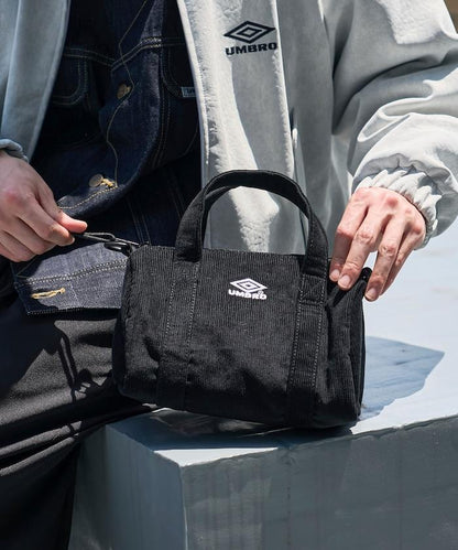 umbro × FREAK'S STORE 聯名款 撞色燈芯絨 波士頓迷你包