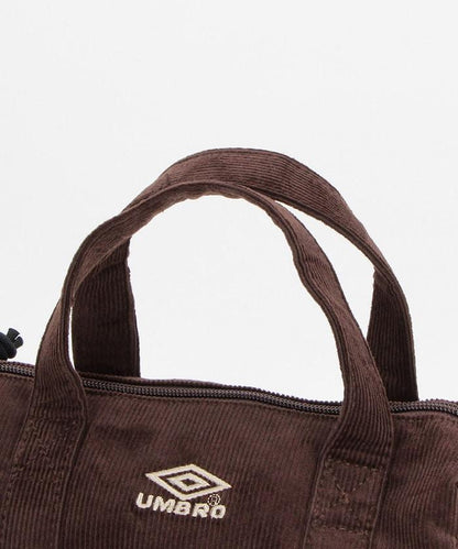 umbro × FREAK'S STORE 聯名款 撞色燈芯絨 波士頓迷你包