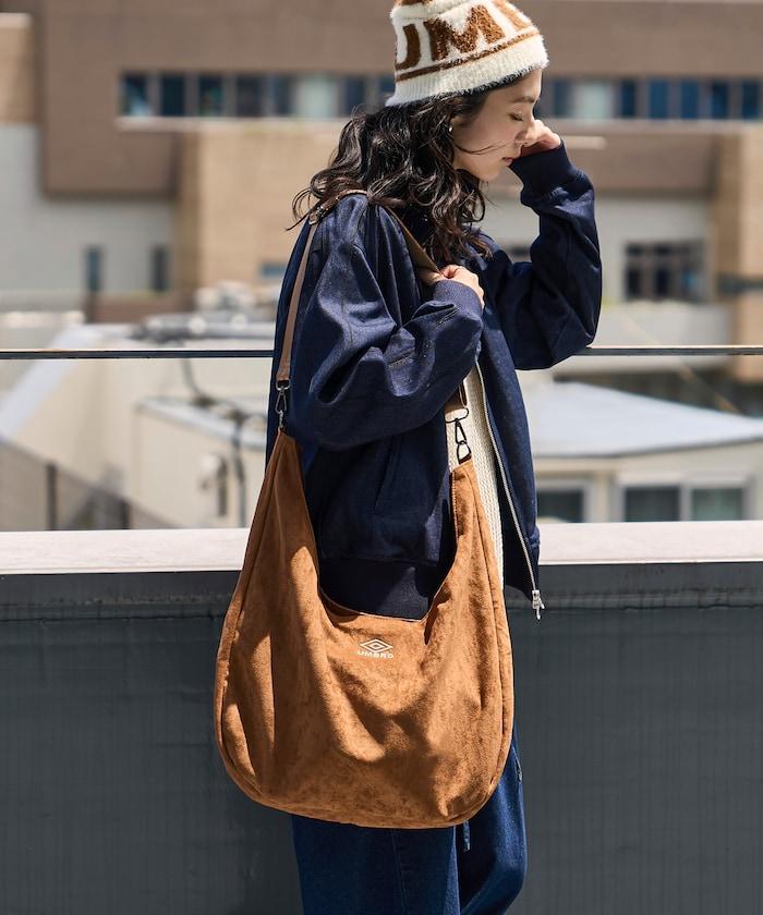 umbro × FREAK'S STORE 聯名款 磨毛圓弧單肩包