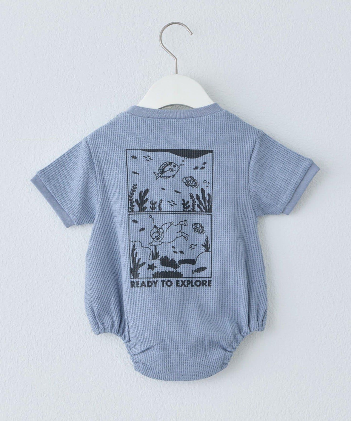 【BABY/親子・兄妹同款】大叔華夫格連體衣