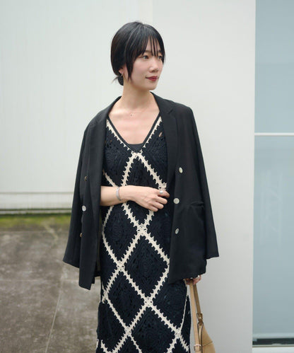 Her Edit 鉤針編織連衣裙