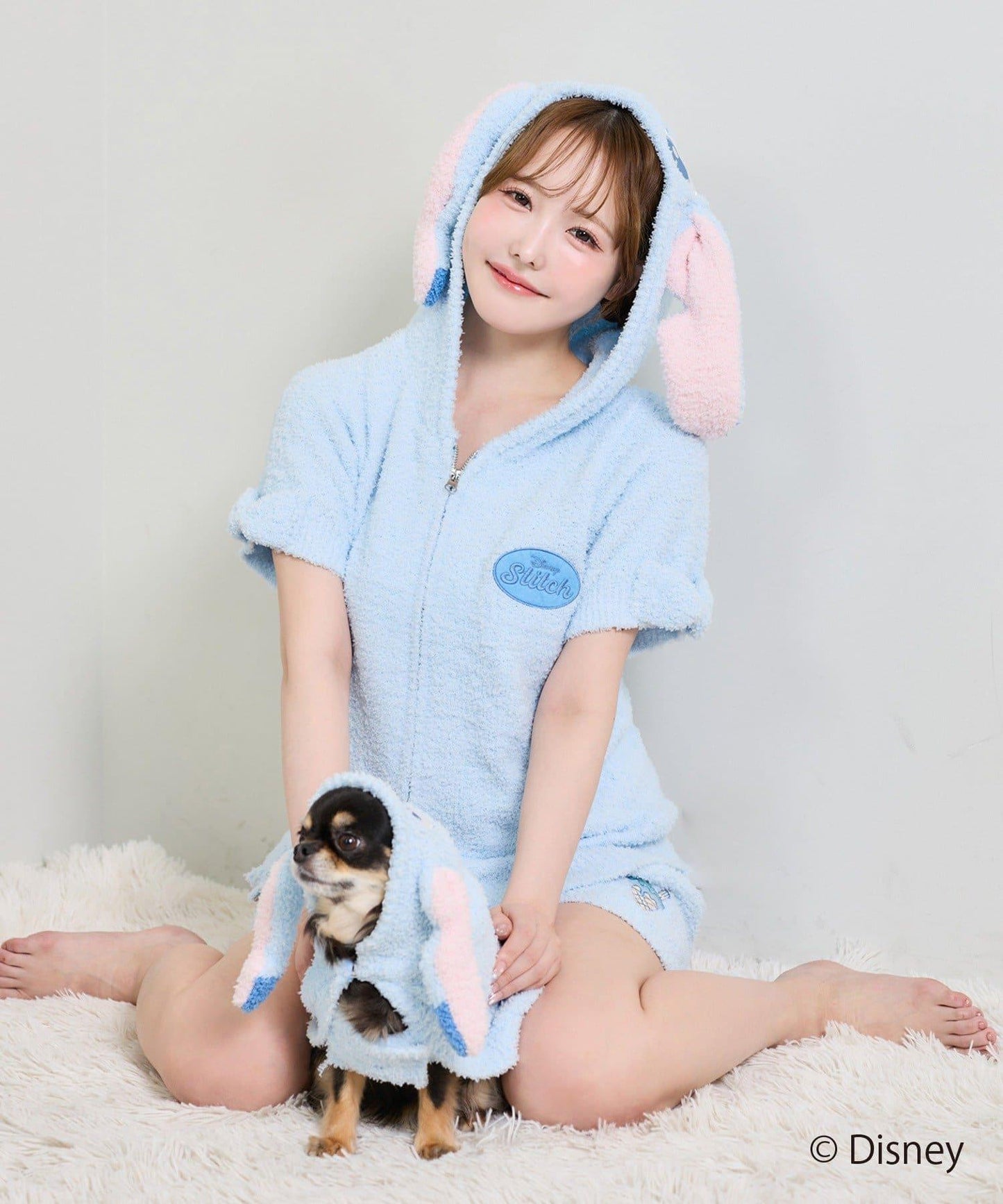 【史迪奇系列】毛絨狗狗家居服