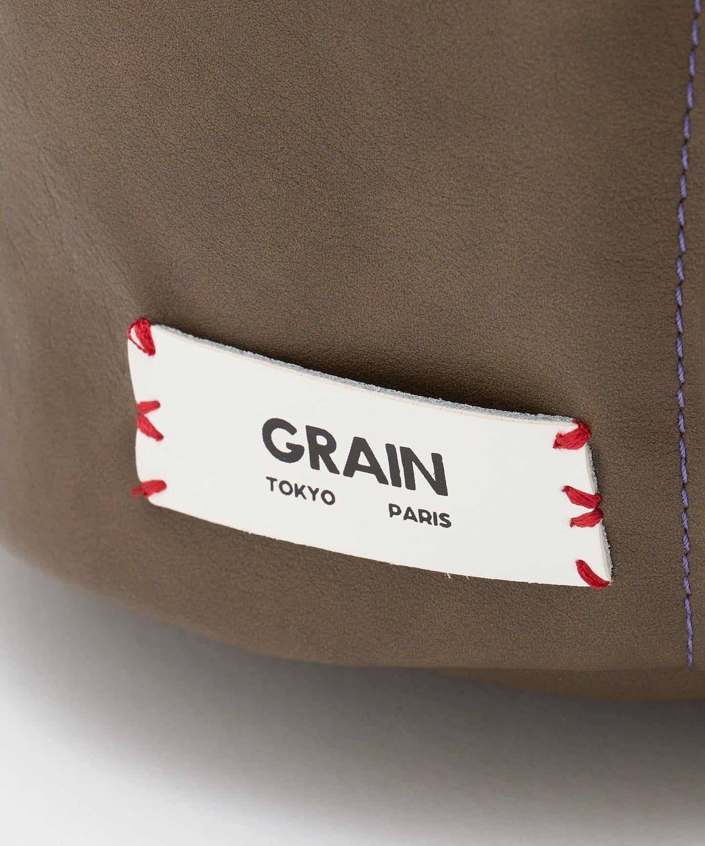 GRAIN 柔軟仿皮雙肩包