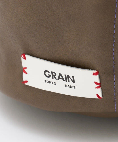 GRAIN 柔軟仿皮雙肩包