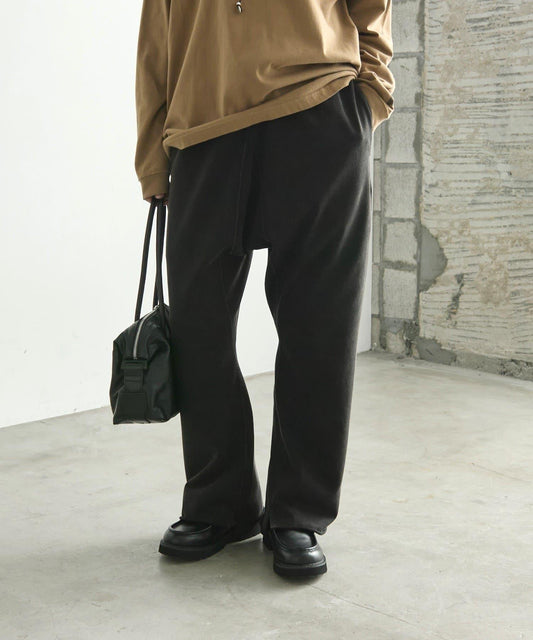 MONT KEMMEL×SUM1 STYLE(モンケメル×スミスタイル) 寬鬆純棉休閒衛褲