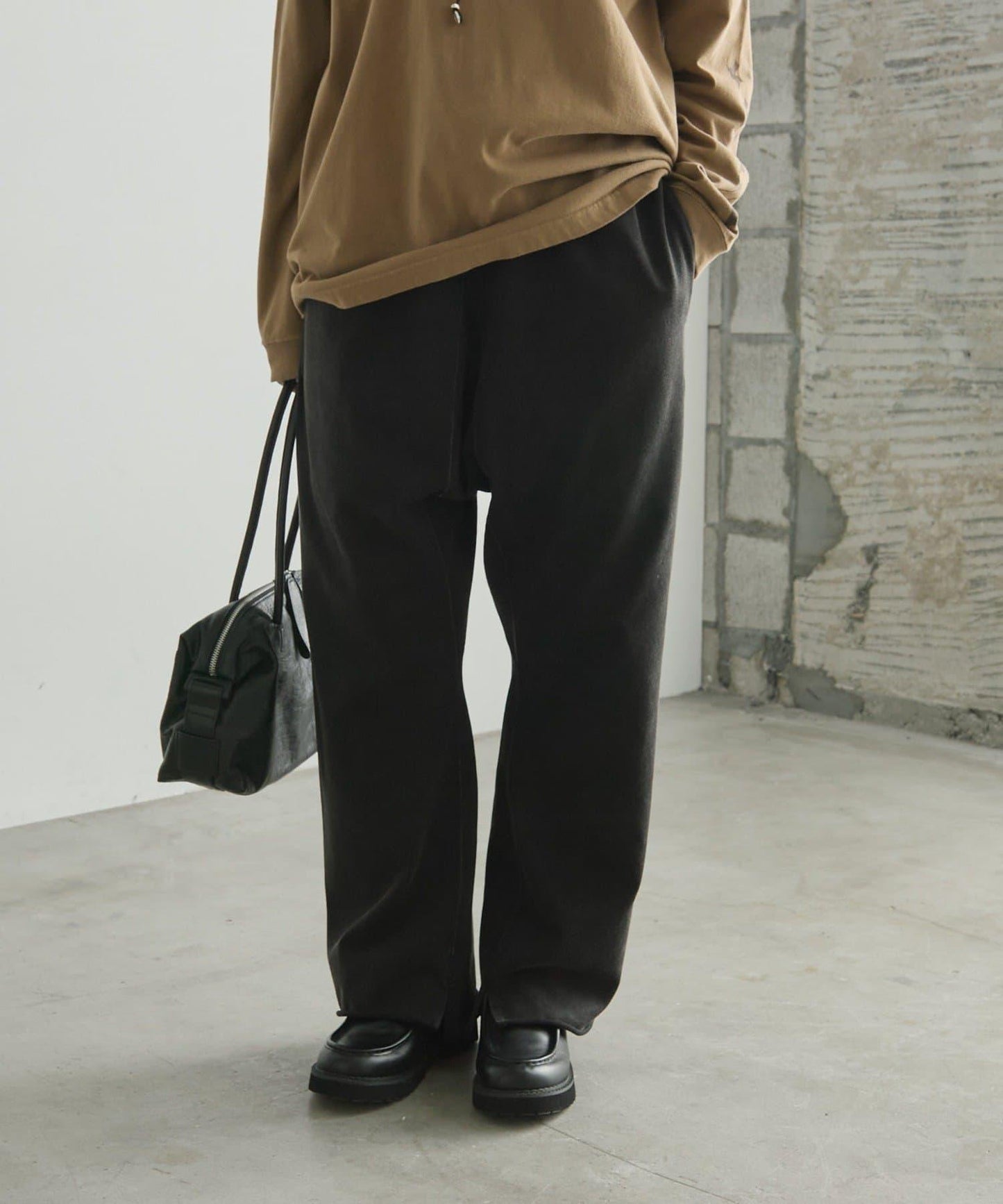 MONT KEMMEL×SUM1 STYLE(モンケメル×スミスタイル) 寬鬆純棉休閒衛褲